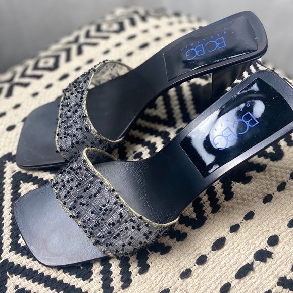 BCBGMaxAzria Shoes - BCBG modern mesh slide.